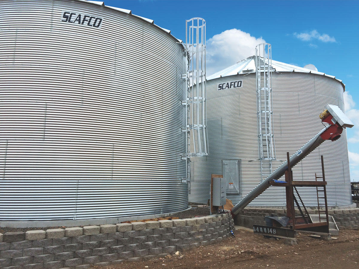 SCAFCO grain bins