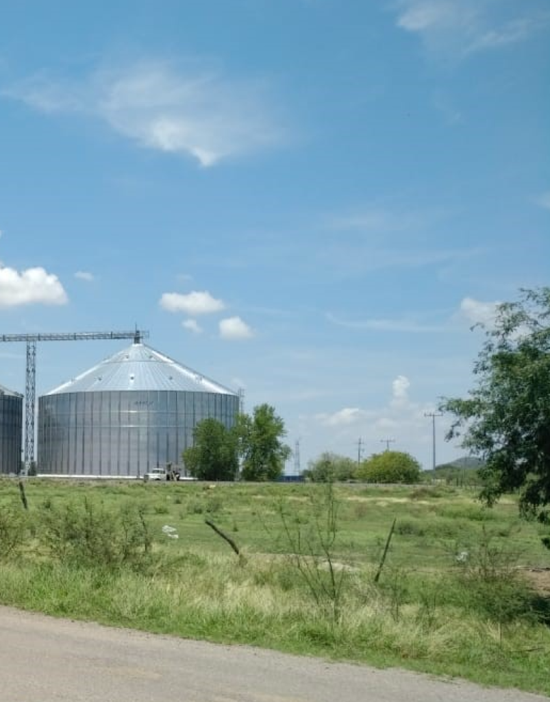 SCAFCO 10,000 metric ton corn silo